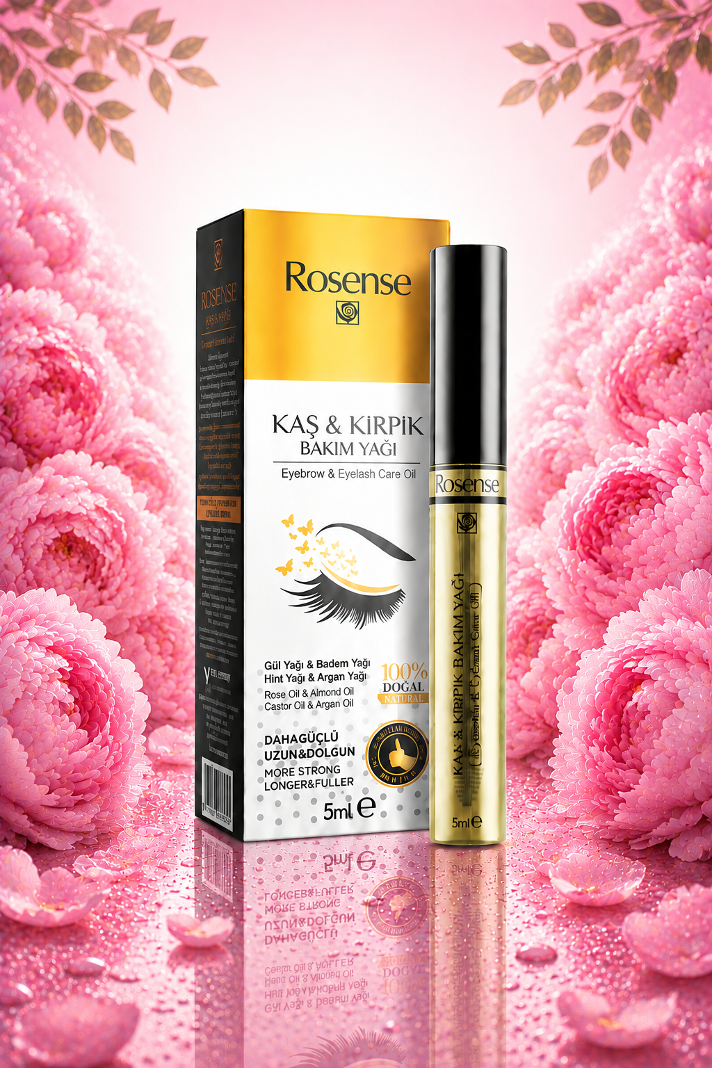 019 Rosense Eyebrow & Eyelash Care Oil – 5ml